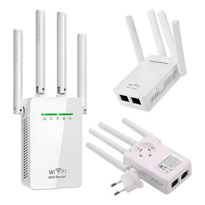 Repetidor Wireless Ka-x338 4 Antenas 300 MBPS Bivolt Branco Shopmix
