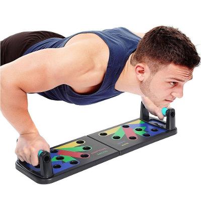 Prancha para Flexão de Braço Placa Push-Up Alças Rotativas Shopmix