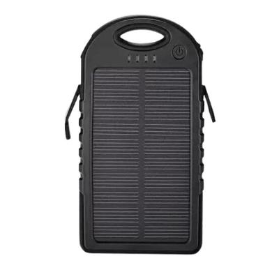 Power Bank Solar USB 10000MAH Lanterna LED Azul
