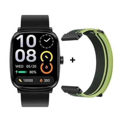 Smartwatch Haylou Solar RS5 AMOLED 2,01" Monitoramento Saúde 8 Dias Preto