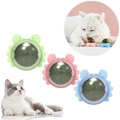 Bolinha de Catnip para Gatos Relaxante Rosa Plástico 1 Unidade