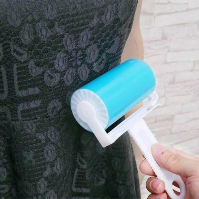 Rolo Tira Pelo Adesivo Lavável Reutilizável para Roupas e Sofás Preto