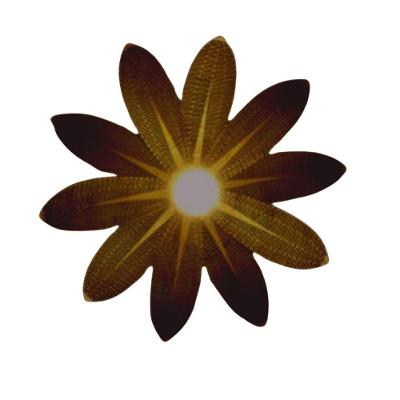 Luminária Pendente Girassol MDF Bivolt Soquete E27 Marrom Lenobre