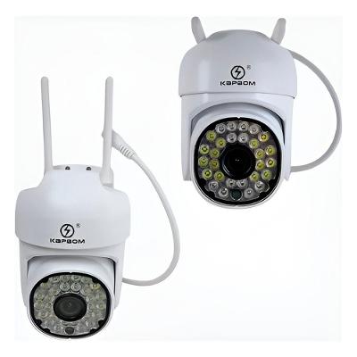 Câmera IP Shopmix Wifi Externa IP66 FHD 1080p 5MP Visão Noturna Branco