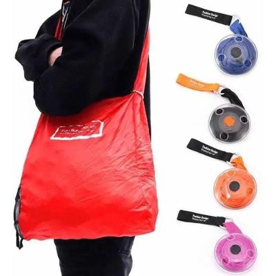 Bolsa Sacola Ecológica Dobrável Rolo Nylon Retrátil 40CM X 33CM Shopmix