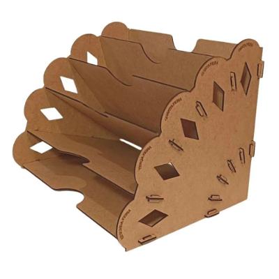 Organizador de Documentos 5 Divisórias Dias da Semana MDF 28cm Lenobre