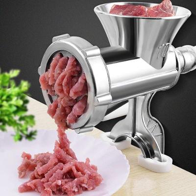 Moedor de Carne Manual No.10 Ferro para Embutidos Fixação por Morsa Grafite