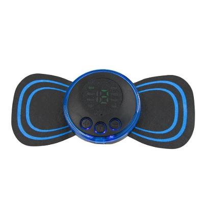 Massageador Eletroterapia EMS Cervical Lombar Alívio Muscular Preto