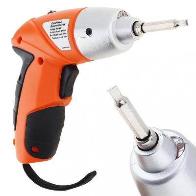Parafusadeira Shopmix Chave de Fenda Elétrica 45 Peças sem Fio Verde 4.8V