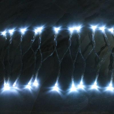 Pisca de LED Cordão 50L 5M a Pilha Formato Gota Branco