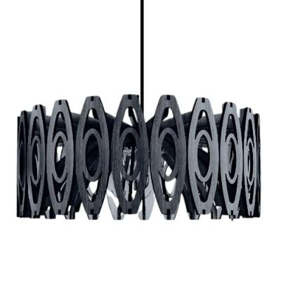 Luminária Pendente Topázio 2 Bolas MDF E27 100W Bivolt Lenobre