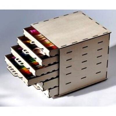 Organizador de Documentos MDF Cru 3MM Corte a Laser 19CM Lenobre