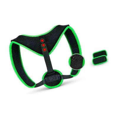 Corretor Postural Cinta Magnética Modeladora Lombar Ajustável Preto