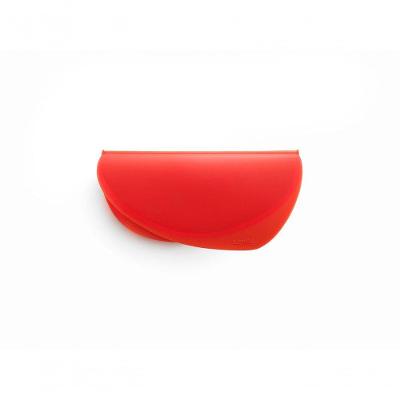 Forma para Ovos de Micro-ondas Silicone Platina Rápido Vermelha Lékué