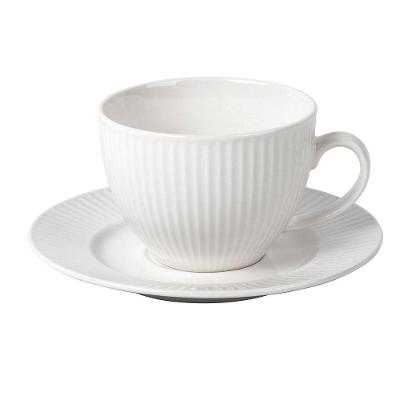 Xícara de Chá Lavish Porcelana New Bone China 200ML Branca L'Hermitage
