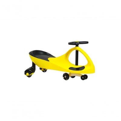Carrinho de Rolimã Infantil Super Car Volante Giratório Amarelo Unitoys