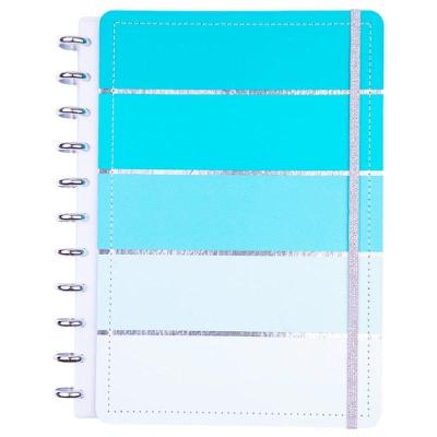 Caderno de Disco Reposicionável Disko Acqua Grande g Capa Dura Verde