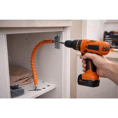 Cabo Extensor Flexível 30cm para Bits em Espaços Estreitos Laranja Black Bull