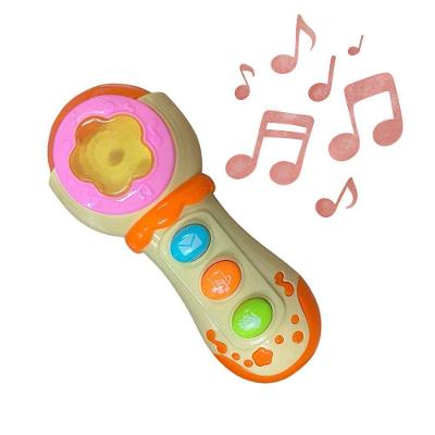 Brinquedo Mini Microfone Musical Infantil Luzes e Sons First Bikes