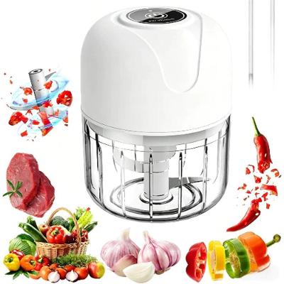Mini Processador Triturador sem Fio 250ML para Legumes Alho e Gengibre