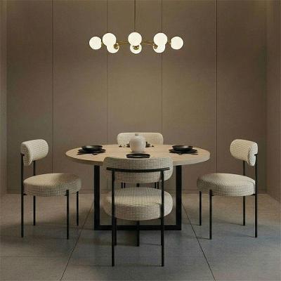 Kit 4 Cadeiras de Jantar Margara MDF Napoli Hidrorepelente Bege D'Rossi