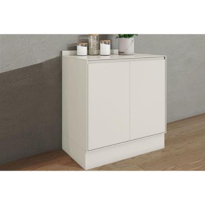 Balcão de Cozinha Fineze 2 Portas MDF 80CM Areia Móveis Henn
