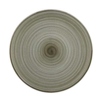 Prato Raso Paraty Porcelana 30cm Verde Tramontina