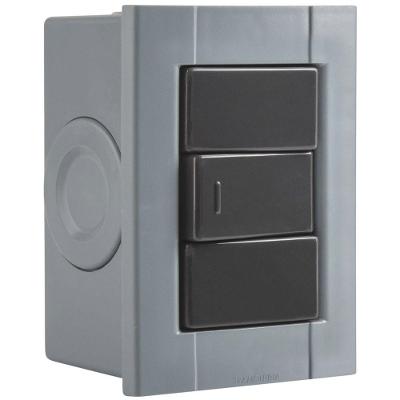 Interruptor Simples Tramontina Liz Branco 10A 250V Acabamento Brilhante