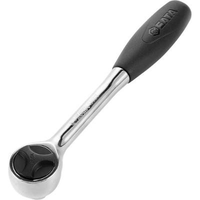 Catraca para Soquete 1-2 ST13901SC Cabeça Redonda Cromada Prata Sata