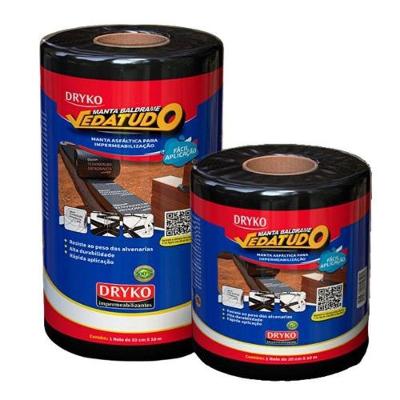 Manta Asfáltica Baldrame Vedatudo 20cm Impermeabilização Dryko
