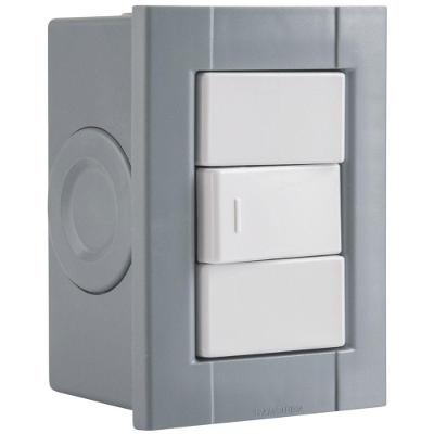 Interruptor Simples Liz Acabamento Brilhante 10A 250V Branco Tramontina