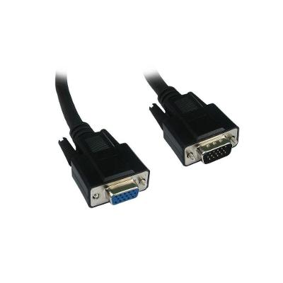 Cabo Extensor VGA HDD15M X HD15F Dupla Blindagem 1,8M Preto NWT