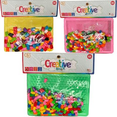 Blocos de Montar Creative Block com Quadro Criativo Ark Brasil