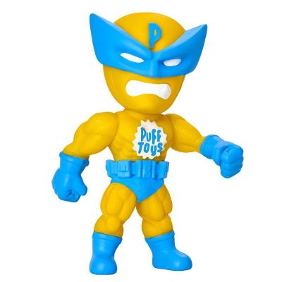 Boneco de Vinil Hero Mega Resistente Heróis Puff Toys