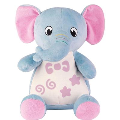 Pelúcia Fofush Encantando Elefante Play & Learn com Lanterna Cardoso Toys