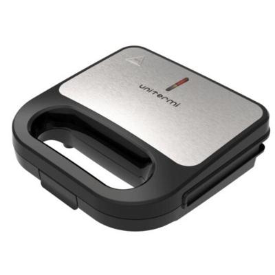 Sanduicheira Elétrica Unitermi Inox Eco Aquecimento Rápido 110V
