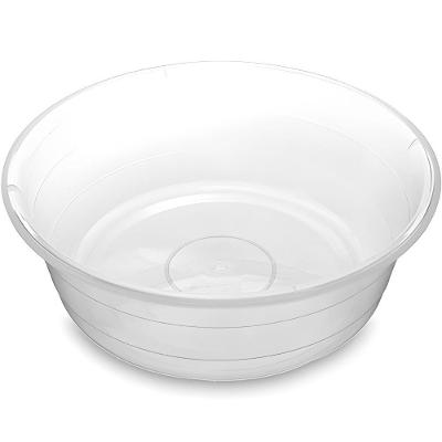 Bacia Transparente 13L Plástico Multiuso Organização Usual Plastic Utilidades