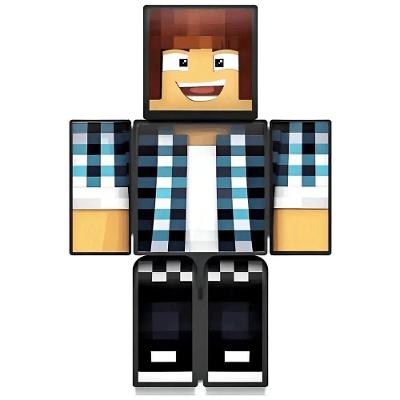 Boneco Articulado Gamer Skin 25cm Authentic Games Algazarra Brinquedos