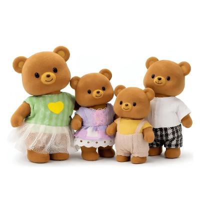 Casinha de Brinquedo Família Urso com 04 Ursinhos Zoop Toys
