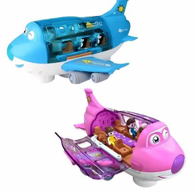 Brinquedo Avião Bate e Volta com Luzes e Movimento Amarelo Fun Game