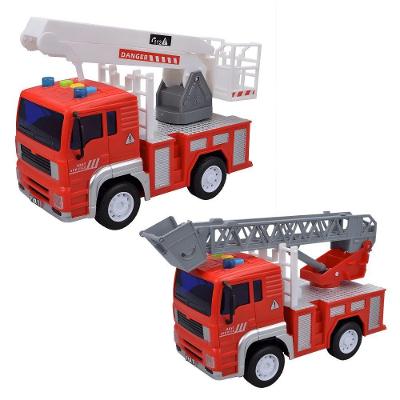 Caminhão de Bombeiro DMT6853 com Fricção Luzes e Sons DM Toys