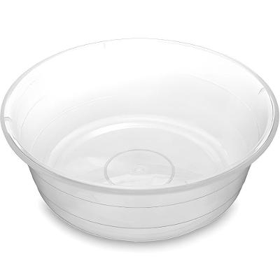 Bacia Transparente 17L Plástico para Organização Doméstica Usual Plastic