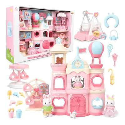Casinha de Brinquedo Parque de Diversões e Palácio com Acessórios Zoop Toys