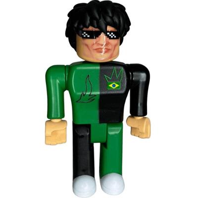 Boneco Articulado Lucas On 20cm Creativeblox Algazarra Brinquedos