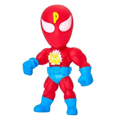Boneco de Vinil Hero Homem Teia Vinil Atóxico Puff Toys