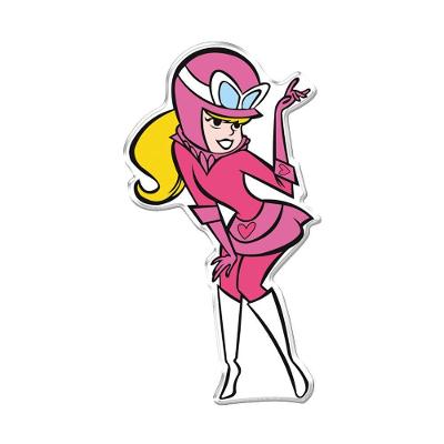 Adesivo Decorativo Penelope Chamosa Vinil Resinado Rosa