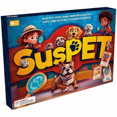 Jogo de Tabuleiro Suspet de Mistério com Lógica Pais & Filhos