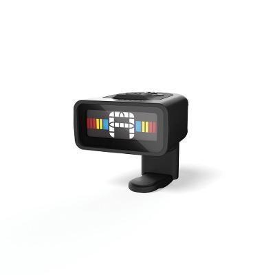 Afinador Cromático PW-CT-12 Visor Multicolorido Preto D'Addario