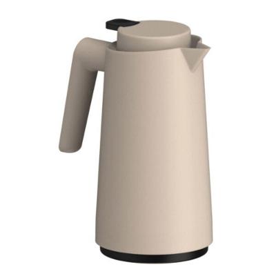 Garrafa Térmica Vercelli 1L Plástico e Vidro Bebidas Bege Unitermi