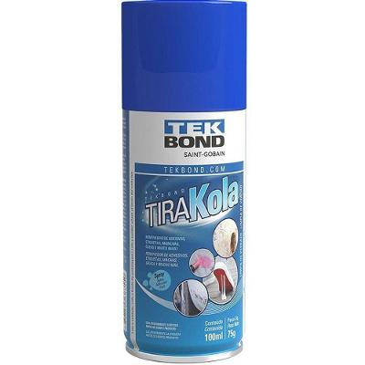 Aerossol Tira Kola Spray Multiuso Remove Manchas e Cola 100ML Tekbond